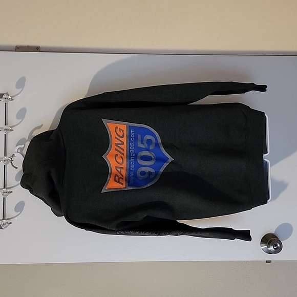 Racing 905 hoodie sweatshirt, size medium - Picture 2 of 3